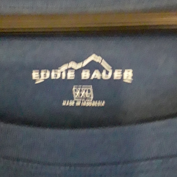 Eddie Bauer SO SOFT..Blue Shirt - Picture 4 of 5